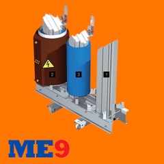 Máy biến áp khô ABB 3 pha 22kV-24kV