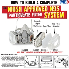 Tấm lọc bụi 3M 5N11