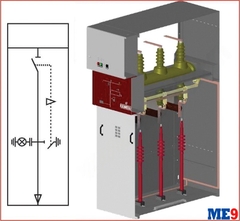 Tủ cầu dao cách ly BME-06