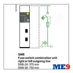 Tủ trung thế Schneider SM6 mã QMB