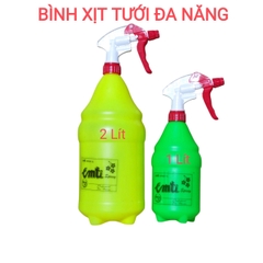 Bình xịt tưới bóp tay tiện lợi 1 lít và 2 lít