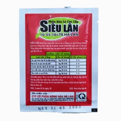 Phân bón lá cao cấp Siêu Lân 10-55-10 Te Kích rễ, đâm chồi, tạo nhiều hoa. Gói 15g