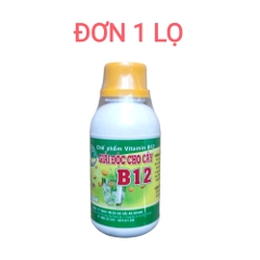 Chế phẩm B12 giải độc cây trồng, ngộ độc phân bón