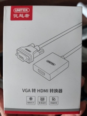 Cáp chuyển Vga - HDMI Unitek V112ABK