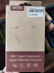 Cáp Type-C to LAN Unitek Y3465