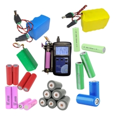 Pin Li-ion 18650 nguyên khối không hộp 12V