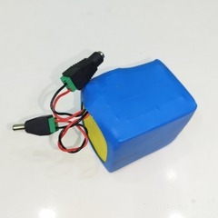 Pin Li-ion 18650 nguyên khối không hộp 12V