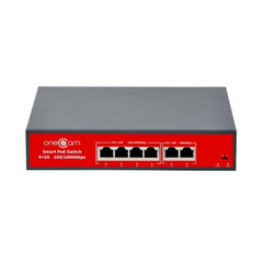 Switch PoE 4 cổng ONECAM SW-06-04P-B