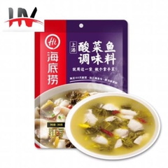 Gia vị canh dưa cá cay Haidilao