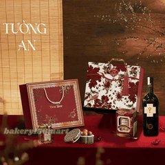 Hộp Đựng Quà Tết 2026 Siêu Sang  [TƯỜNG AN ] - Hộp trống không kèm quà  {{store}}