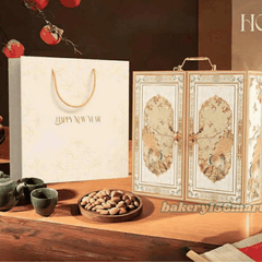 Hộp Đựng Quà Tết 2026 MINH VŨ / HOÀNG VŨ -  Hộp trống không kèm quà {{store}}