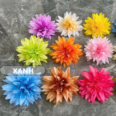 Sét 5 Đầu bông Hoa Cúc Râu - trang trí giỏ quà tết ( sẵn 4 màu như hình)