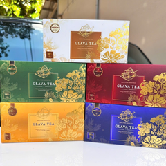 Vỏ đựng trà Ép Kim Full GLAVA TEA– Mẫu mới |  Làm Giỏ Quà Tết Cao Cấp, Decor Tết 2026 -  {{store}}
