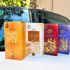 Vỏ đựng trà Ép Kim Full GLAVA TEA– Mẫu mới |  Làm Giỏ Quà Tết Cao Cấp, Decor Tết 2026 -  {{store}}