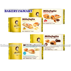 Bánh ngàn lớp Puff Pastry Nhân Kem Hạt Dẻ/Cuộn Kem/Phủ Đường Matilde Vicenzi - {{store}}