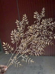 Cành Me Đồng Ánh Kim Trang Trí Tết | Cành Decor Cao Cấp - {{store}}