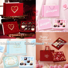 Set 5 Hộp giấy đựng socola Valentine 9v 12v – Hộp quà tặng người yêu sang trọng - {{store}}