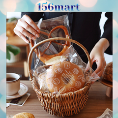 500G -1KG Túi dán Đựng Bánh Mì Ngọt OPP In Hình Có Keo Dán Miệng 15x21cm - {{store}}