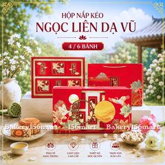 BST Hộp trung thu 4 Bánh / 4 Bánh Trà / 6 Bánh 150g-250g - NGỌC LIÊN DẠ VŨ - {{store}}