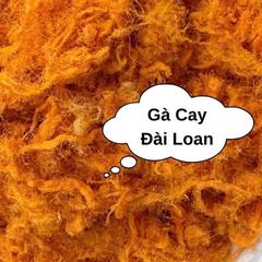 Chà bông Gà Cay Đài Loan BNFOOD/ Ruốc gà cay thơm ngon, chà bông làm bánh ngọt, bánh mì