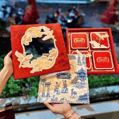 Vỏ Hộp Trung Thu 4 bánh 150g- 250g - VÂN HẠC -   {{store}}