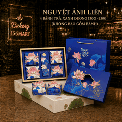 Vỏ Hộp Trung Thu 4 bánh trà 150g- 250g - NGUYỆT ẢNH LIÊN-   {{store}}