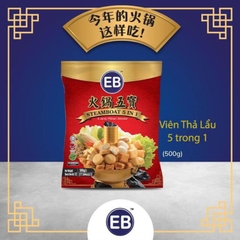 Combo Viên Thả Lẩu EB 5in1 Malaysia