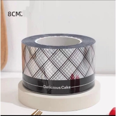 [LẺ 1 MÉT]  Mica cuộn thành bánh kem, cuộn mica bọc thành bánh in hình
