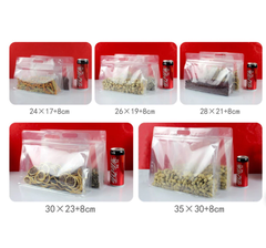 Túi zip 8 cạnh đựng bánh kẹo / Túi zip đựng hũ yến quai sách nằm ngang