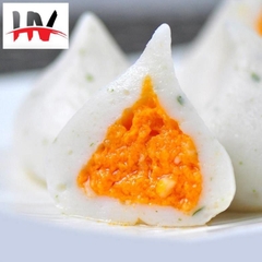 Cá Bao Trứng Viên Thả Lẩu Malay với nhân trứng cá lép bép mê tít