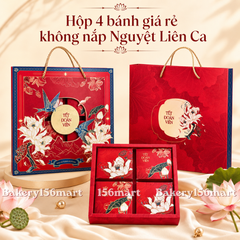 Combo 5-10 Hộp trung thu giá rẻ - Không nắp  (Mẫu mới 2026)