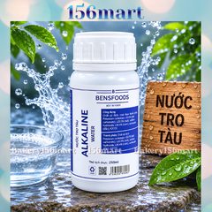 NƯỚC TRO TÀU (ALKALINE WARTER) -bensfoods 1lít - 5 lít - 250ml