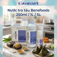 NƯỚC TRO TÀU (ALKALINE WARTER) -bensfoods 1lít - 5 lít - 250ml