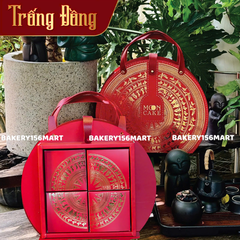 Hộp trung thu TRỐNG ĐỒNG 4 bánh
