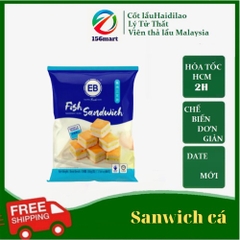 Sandwich Cá - Cá Hồi Sandwich - Viên Thả Lẩu Malay