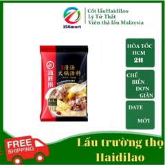 Lẩu trường thọ trắng sữa Haidilao date 12/2023