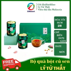 (CÓ SẴN) 2 HỘP BỘT CỦ SEN KÈM QUÀ TĂNG - LÝ TỬ THẤT 01/2025