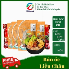 Bún Ốc Liễu Châu /Lý Tử Thất, bún ăn liền thơm ngon đậm vị