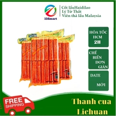 THANH CUA LICHUAN Gói 500g 24 Thanh - Hàng Singapore