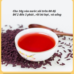 Bột gạo men đỏ Koji (Bột hồng cúc) tạo màu cho bánh kẹo, giò chả, lạp xưởng, giò bê, thịt kho tàu,