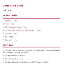 Kem làm bánh / pha chế đa dụng (Whip Topping Base 907gam)