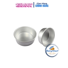 Khuôn Tròn Đế Liền Nhôm đúc 16cm/18cm/20cm Nướng bánh bông lan