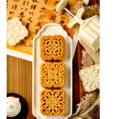 Khuôn lò xo 3 mặt vuông mới 150g hoặc 200g