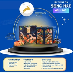 Hộp Bánh Trung Thu SONG HẠC 4 BÁNH