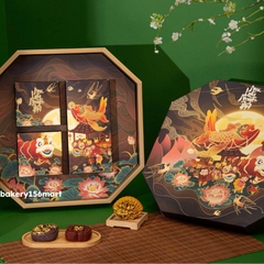 Hộp Bánh Trung Thu  mềm nhiều mẫu 4 Bánh -  6 Bánh ( Mẫu Mới )