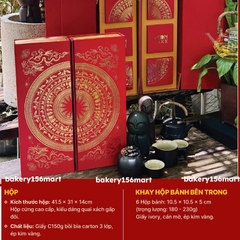 Hộp trung thu TRỐNG ĐỒNG 6 bánh