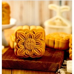 Khuôn lò xo hoa văn truyền thống vuông 5 mặt có hai cỡ 150g và 200g