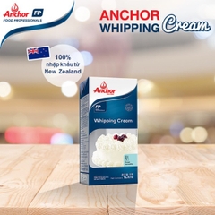 Kem Whipping cream Anchor, Whipping, kem sữa tươi whipping hộp 1lit/250ml