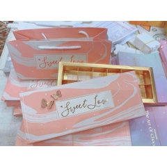 FULL BỘ TÚI HỘP TAG VALENTINE (CHƯA KÈM THIỆP) ĐỰNG SOCOLA/CHOCOLATE  9, 12, 16 & 24 VIÊN