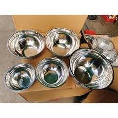 Tô trộn bột Inox Chống trượt
